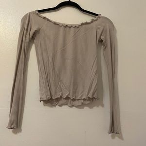 Off the shoulder top
